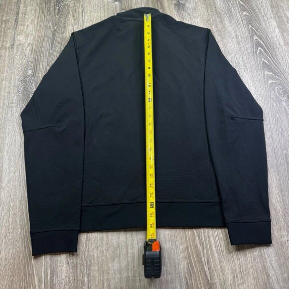 Lululemon Jacket Black Sojourn Full Zip Stretch Men’s Size L Large Embroidered - Picture 10 of 10